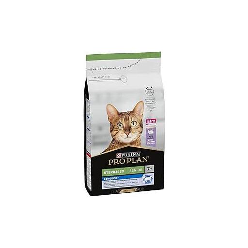 PURINA PRO PLAN SENIOR ESTERILIZADO 7+ PAVO PIENSO PARA GATOS MAYORES