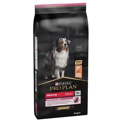 PURINA PRO PLAN ADULT MEDIUM SENSITIVE SKIN SALMON PIENSO PARA PERROS ADULTOS 14KG
