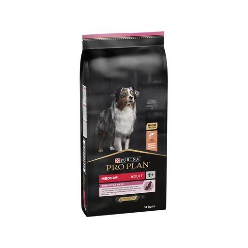 PURINA PRO PLAN ADULT MEDIUM SENSITIVE SKIN SALMON PIENSO PARA PERROS ADULTOS 14KG