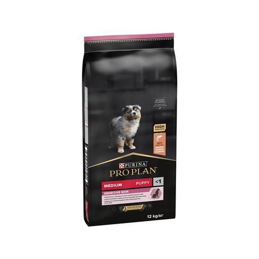 PURINA PRO PLAN PUPPY MEDIUM SENSITIVE SKIN SALMON PIENSO PARA CACHORROS 12KG