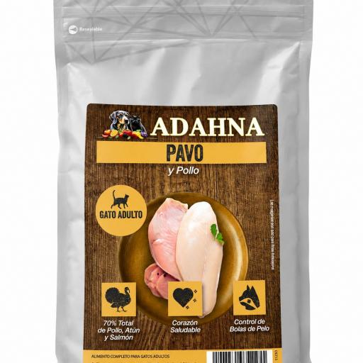 Adahna Pavo y Pollo 1.5kg