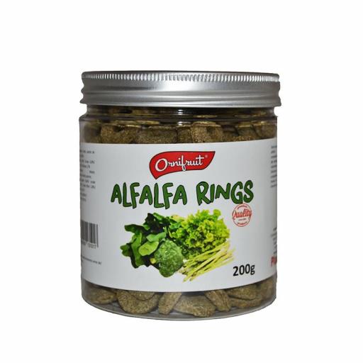 Alfalfa Rings 200gr Ornifruit [0]