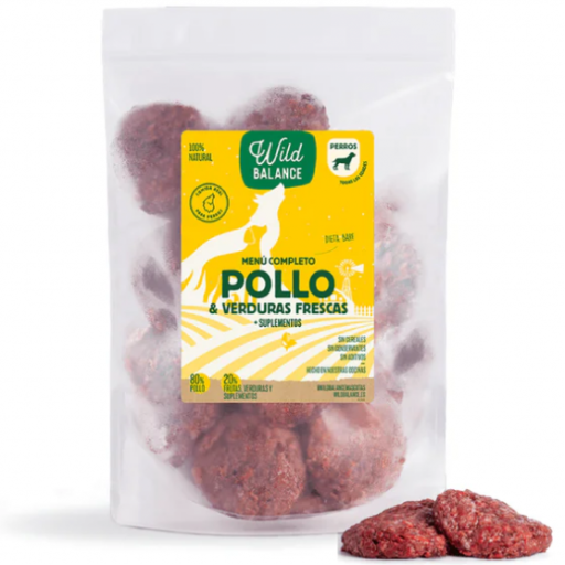 Menú BARF de Pollo con verduras frescas 1kg [0]