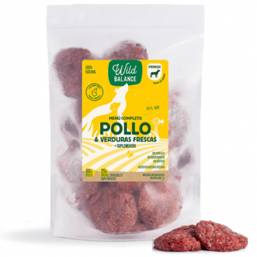 Menú BARF de Pollo con verduras frescas 2,5kg [0]