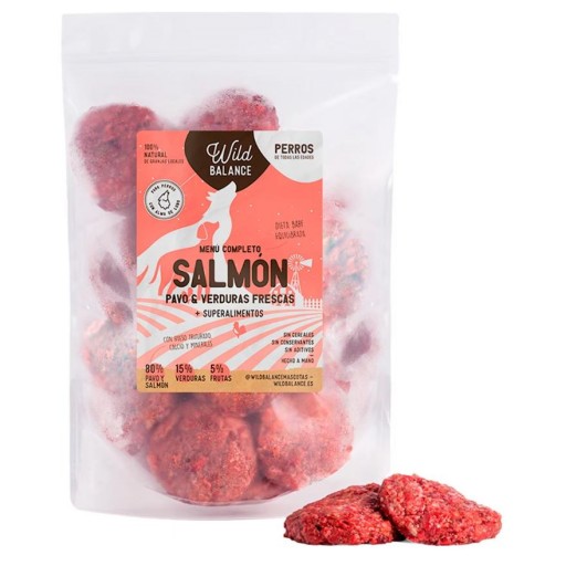 Comida cocinada de salmón con verduras 2,5kg [0]