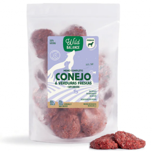 Menú BARF de Conejo con verduras frescas 2,5kg [0]