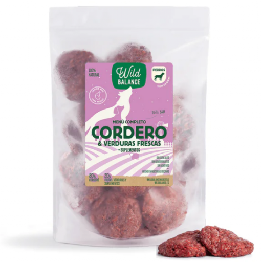 Menú BARF de Cordero con verduras frescas 1,5kg [0]