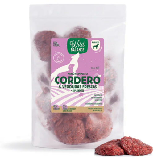 Menú BARF de Cordero con verduras frescas 2,5kg [0]