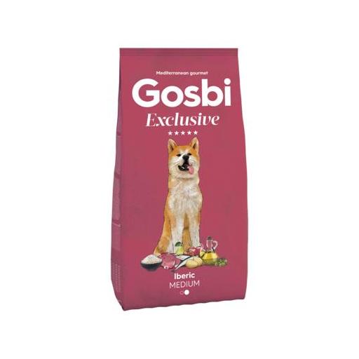 GOSBI EXCLUSIVE IBERIC MEDIUM 3KG PIENSO IBÉRICO PARA PERROS