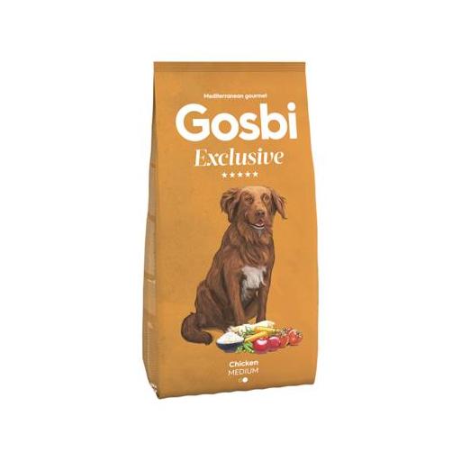 GOSBI EXCLUSIVE CHICKEN MEDIUM 3KG PIENSO DE POLLO PARA PERROS