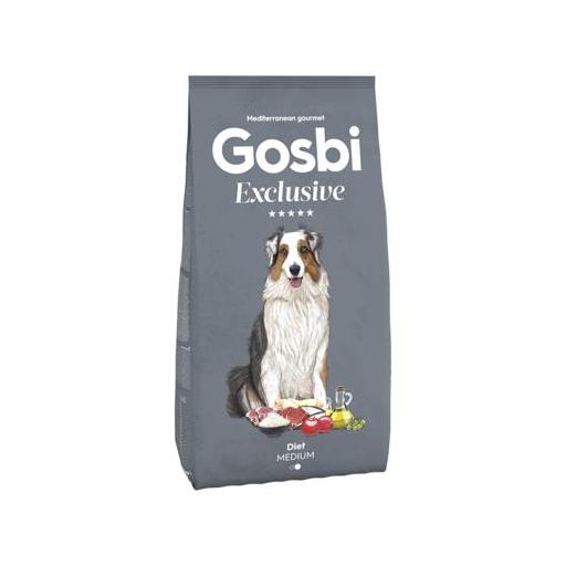 GOSBI EXCLUSIVE DIET MEDIUM 12KG PIENSO LIGHT PARA PERROS