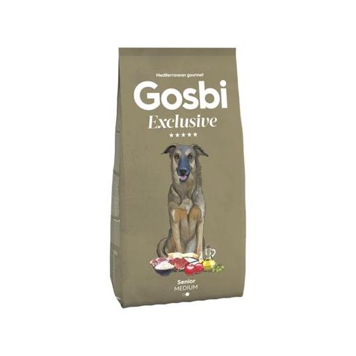 GOSBI EXCLUSIVE SENIOR MEDIUM 3KG PIENSO PARA PERROS MAYORES