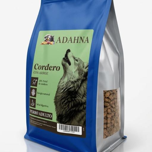 Adahna cordero con arroz 1.5kg