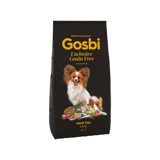 GOSBI EXCLUSIVE GRAIN FREE ADULT FISH MINI 7KG PIENSO DE PESCADO PARA PERROS DE RAZA PEQUEÑA