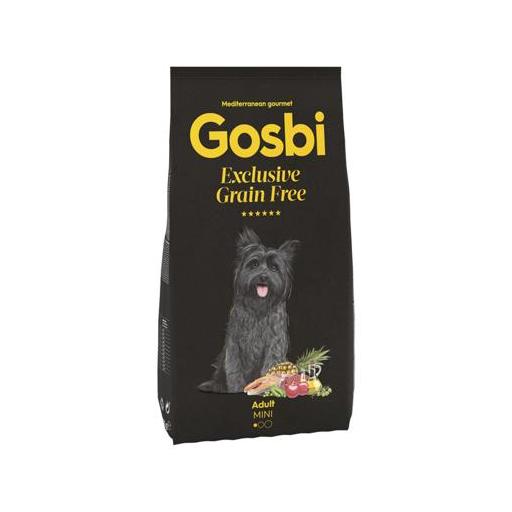 GOSBI EXCLUSIVE GRAIN FREE ADULT MINI 2KG PIENSO PARA PERROS DE RAZA PEQUEÑA