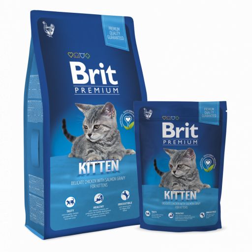 Brit Premium gato cachorro Kitten de pollo [0]