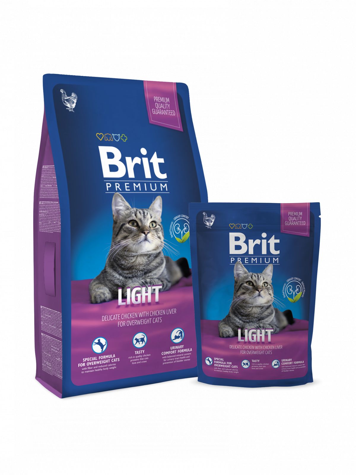 Brit Premium Light para gato adulto