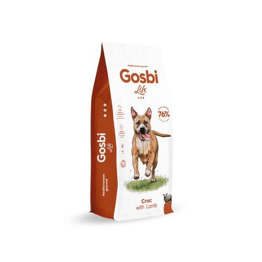GOSBI LIFE CROC WITH LAMB 12KG PIENSO DE POLLO Y CORDERO PARA PERROS