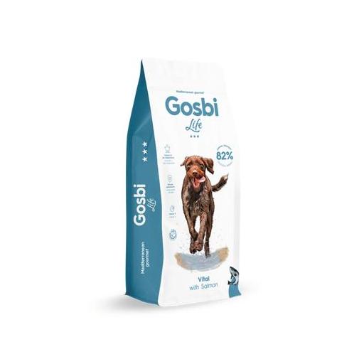 GOSBI LIFE VITAL WITH SALMON 12KG PIENSO DE SALMÓN PARA PERROS