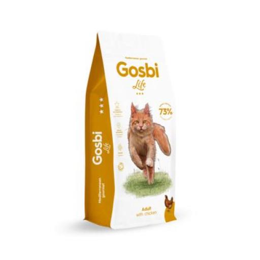 GOSBI LIFE CAT WITH CHICKEN 12KG PIENSO DE POLLO PARA GATOS