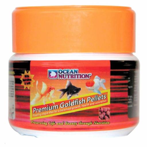 Premium Gold Fish Pellets- Ocean Nutrition- Comida en gránulos