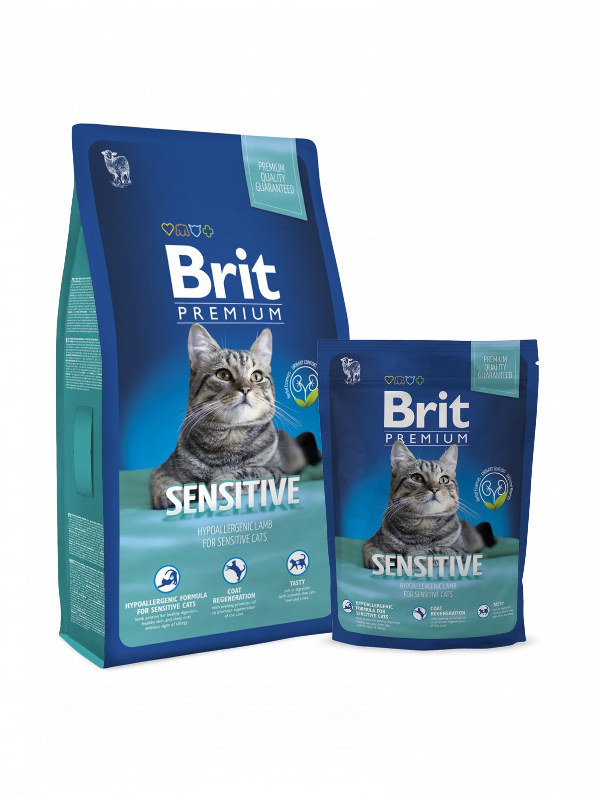 Brit Premium gato Sensitive, de cordero y arroz