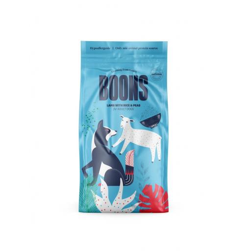 BOONS ADULT LAMB&RICE M/L PIENSO CORDERO Y ARROZ PARA PERROS 2KG