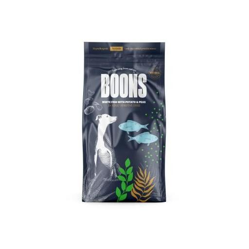BOONS ADULT WHITE FISH NO GRAIN PIENSO PESCADO BLANCO PARA PERROS 10KG