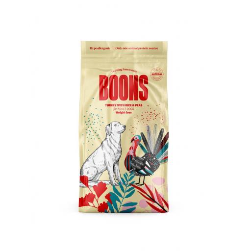 BOONS WEIGHT LOSS TURCKEY PIENSO PAVO PARA PERROS ADULTOS CON SOBREPRESO 10KG