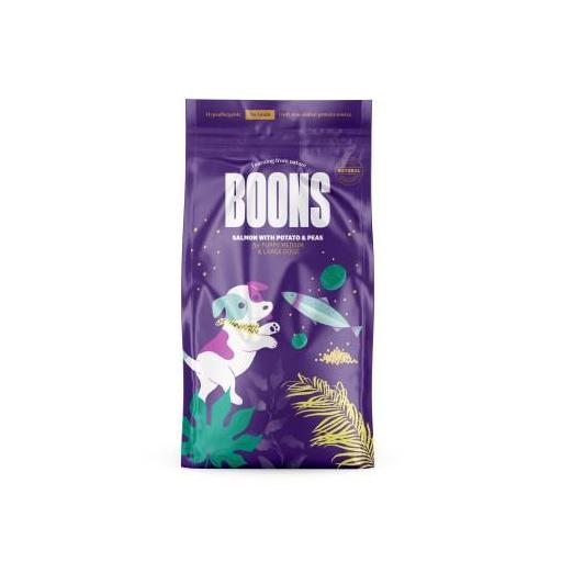 BOONS PUPPY MEDIUM/LARGE SALMON NO GRAIN PIENSO SALMÓN PARA CACHORROS 10KG