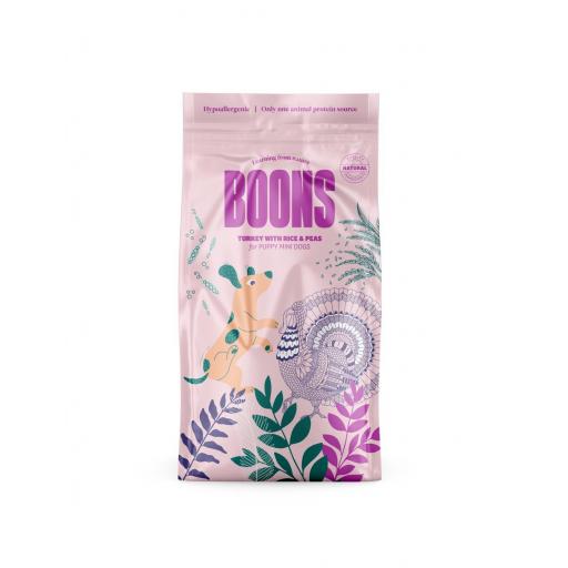 BOONS MINI ADULT TURCKEY PIENSO PAVO PARA PERROS 2KG
