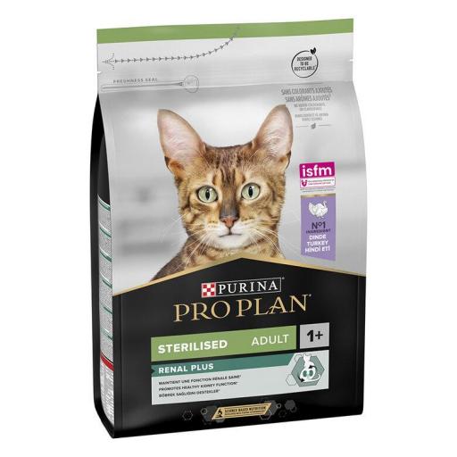 PURINA PRO PLAN ADULT ESTERILIZADO RENAL PLUS PAVO PIENSO PARA GATO