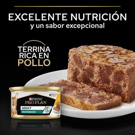 PURINA PRO PLAN ADULT POLLO LATA PARA GATO PACK 24X85GR [1]