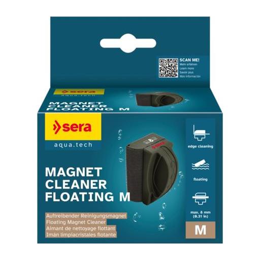 SERA IMÁN FLOTANTE LIMPIADOR - SERA GLASS CLEAR M 8MM
