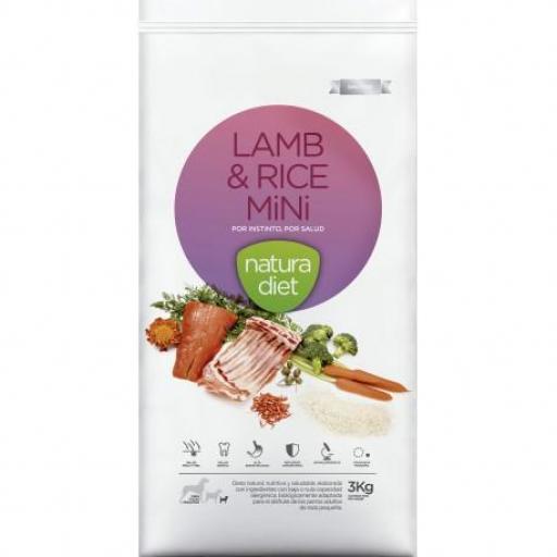 Natura Diet Lamb&Rice Mini, para razas pequeñas [0]