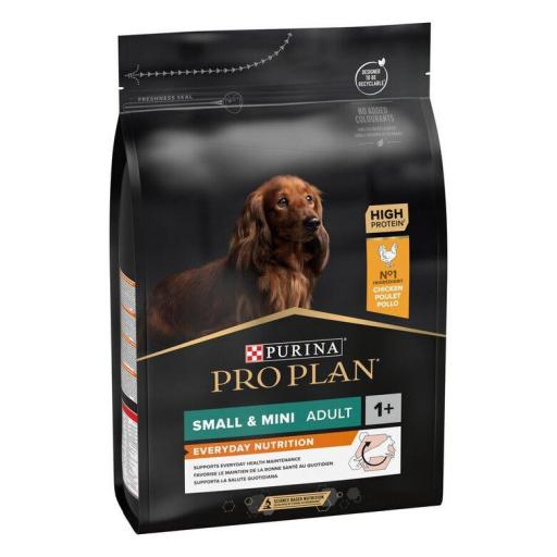 PURINA PRO PLAN ADULT SMALL & MINI EVERYDAY NUTRITION POLLO PIENSO PARA PERROS ADULTOS 3KG