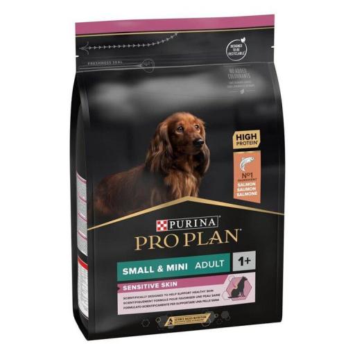 PURINA PRO PLAN ADULT SMALL & MINI SENSITIVE SKIN SALMON PIENSO PARA PERROS ADULTOS 3KG