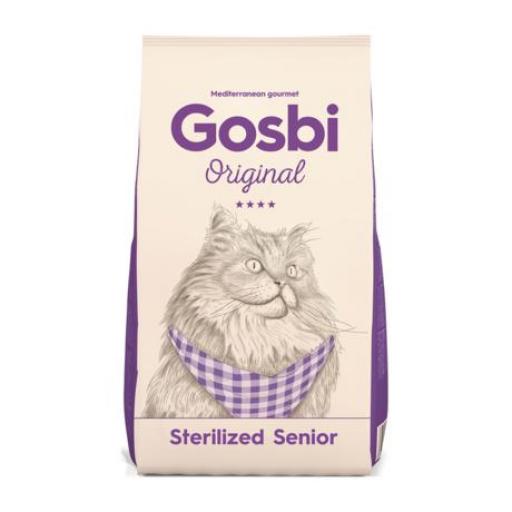GOSBI ORIGINAL CAT STERILIZED SENIOR 7KG PIENSO PARA GATOS ESTERILIZADO MAYORES