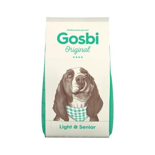 GOSBI ORIGINAL DOG LIGHT & SENIOR 12KG PIENSO PARA PERROS ADULTOS MAYORES