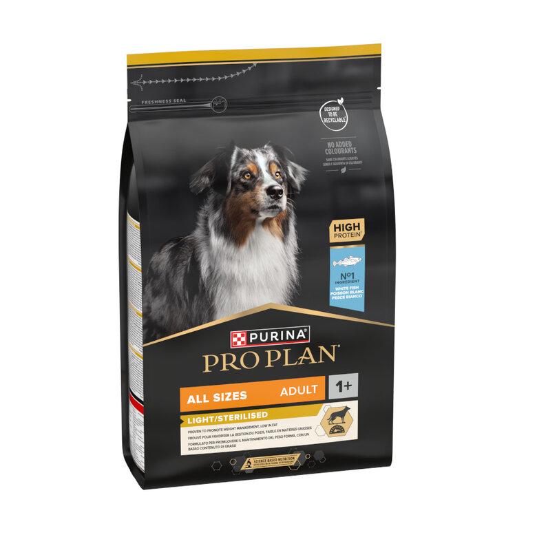 PURINA PRO PLAN ALL SIZES ADULT LIGHT STERILISED PESCADO BLANCO PIENSO PARA PERROS 3KG