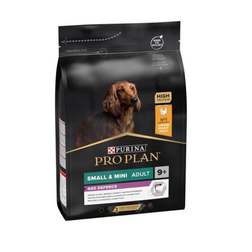 PURINA PRO PLAN ADULT SMALL & MINI AGE DEFENSE POLLO PIENSO PARA PERROS MAYORES 3KG