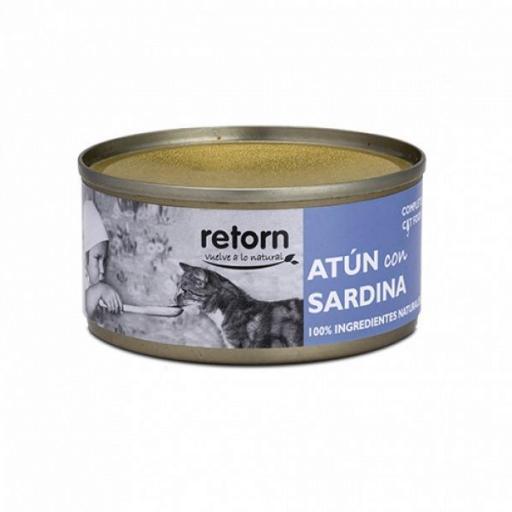 Lata gato atún+sardina Retorn