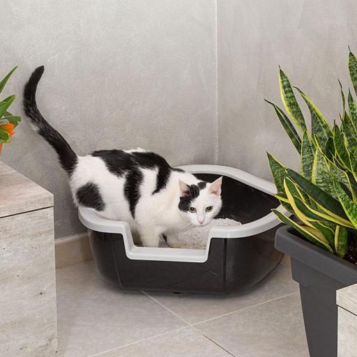 FERPLAST TOILETTE GATOS DAMA 57,5X51,5X22CM [2]