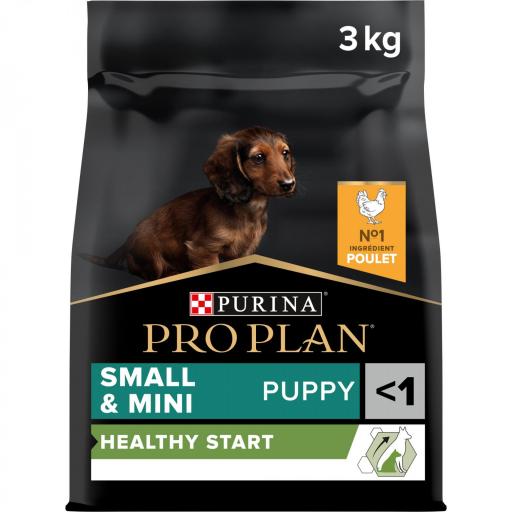 PRO PLAN PUPPY SMALL & MINI HEALTHY START POLLO PIENSO PARA CACHORROS 3KG