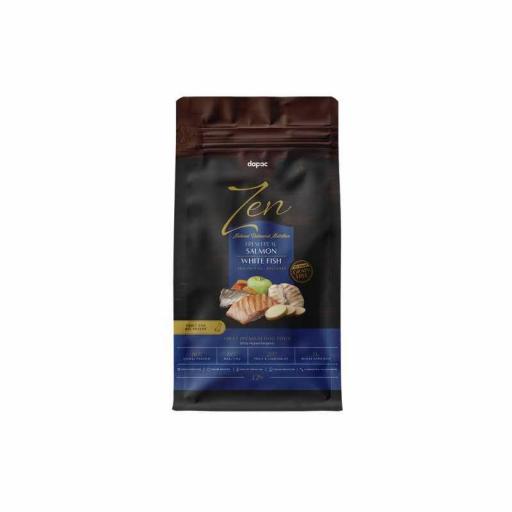 ZEN SACO DE PIENSO GRAIN FREE SALMÓN 12 KG