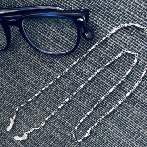 Cordón gafas de tubos de acero [0]