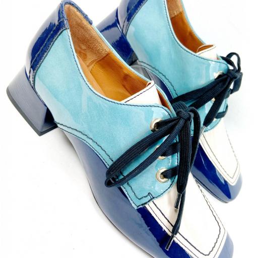 ZAPATO CORDONES MULTIBLUE