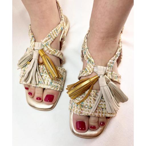 SANDALIA BORLONES TWEED [3]