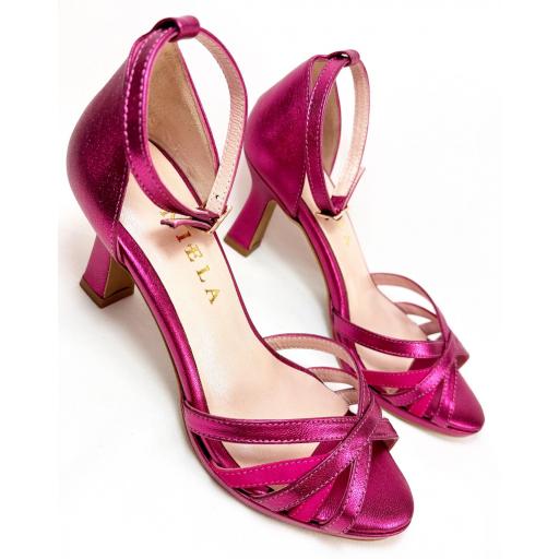 SANDALIA BAILE FUXIA [2]