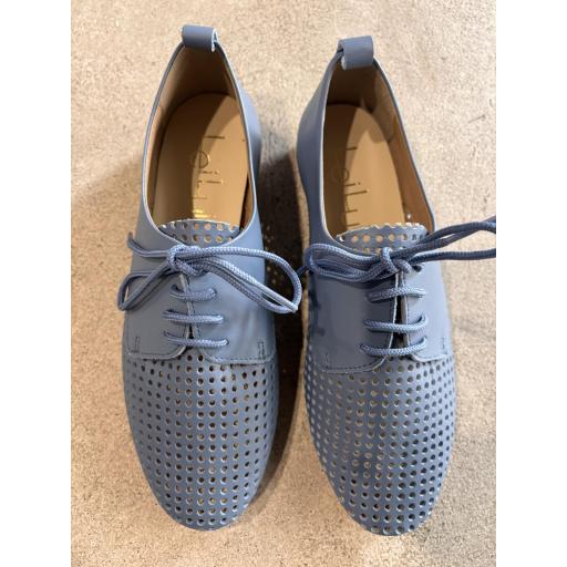 ZAPATO CORDONES CELESTE [0]